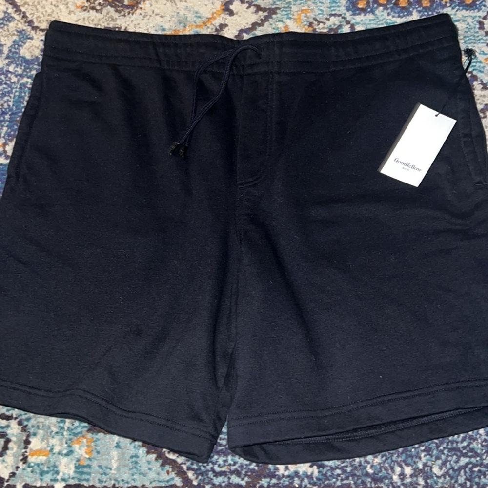 Goodfellow XL black sweatshirts NWT. Drawstring. Back pocket.